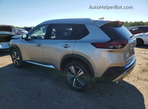 JN8AT3DD2MW319174 2021 NISSAN ROGUE Silver Հետևի ձախ