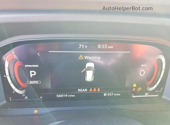 JN8AT3DD2MW319174 2021 NISSAN ROGUE Silver Սարքավորումների վահանակի տեսք