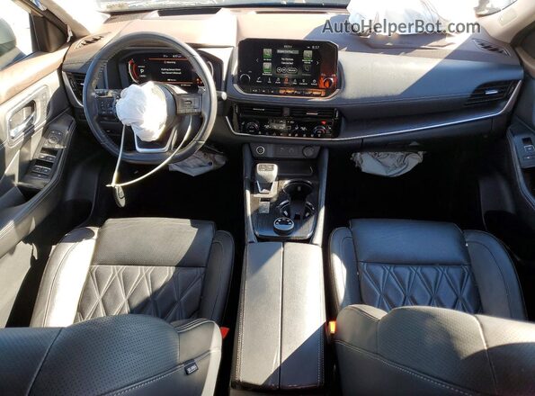JN8AT3DD2MW319174 2021 NISSAN ROGUE Silver Առջևի վահանակի տեսք