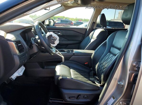 JN8AT3DD2MW319174 2021 NISSAN ROGUE Silver Սալոնի դիմացի տեսք