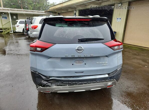 JN8AT3DD4MW313523 2021 NISSAN ROGUE Gray Vista trasera