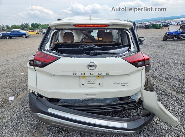 JN8AT3DD5MW303938 2021 NISSAN ROGUE White Հետևի տեսք