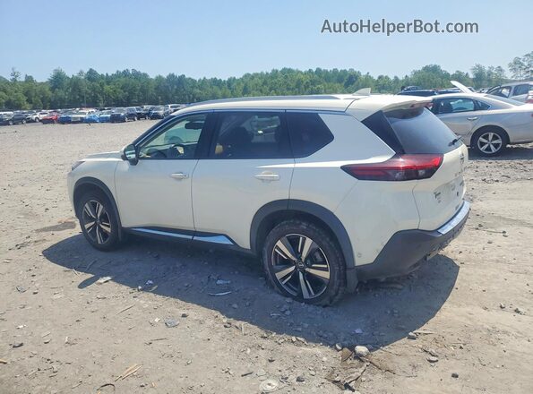 JN8AT3DD9MW319446 2021 NISSAN ROGUE White Trasero izquierdo