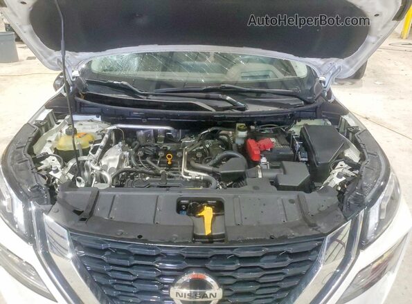 JN8AT3DDXMW310660 2021 NISSAN ROGUE White Вид підкапотного простору