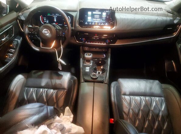 JN8AT3DDXMW310660 2021 NISSAN ROGUE White Вид панелі приладів
