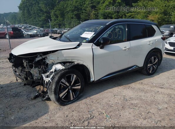 JN8AT3DDXMW312876 2021 NISSAN ROGUE White Przód lewy