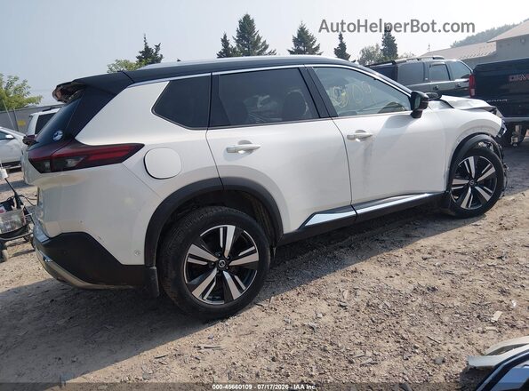 JN8AT3DDXMW312876 2021 NISSAN ROGUE White Tył prawy