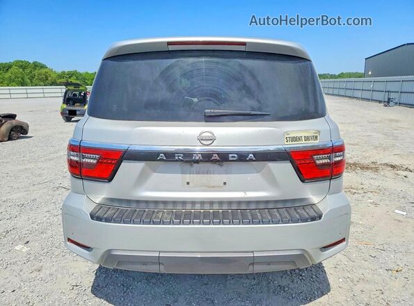 JN8AY2AC1N9161451 2022 NISSAN ARMADA Silver Հետևի տեսք