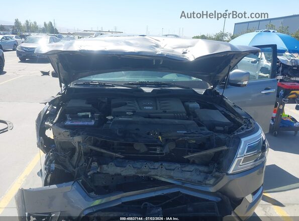 JN8AY2AC1N9163068 2022 NISSAN ARMADA Серый Вид сзади