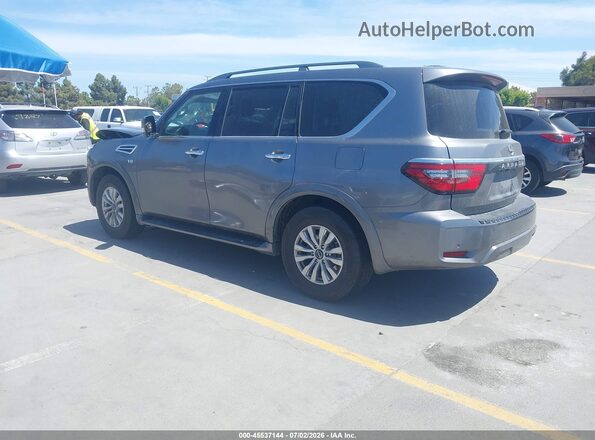 JN8AY2AC1N9163068 2022 NISSAN ARMADA Серый Задняя левая четверть