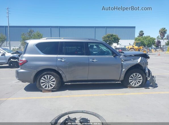 JN8AY2AC1N9163068 2022 NISSAN ARMADA Серый Панорамный вид салона 360°
