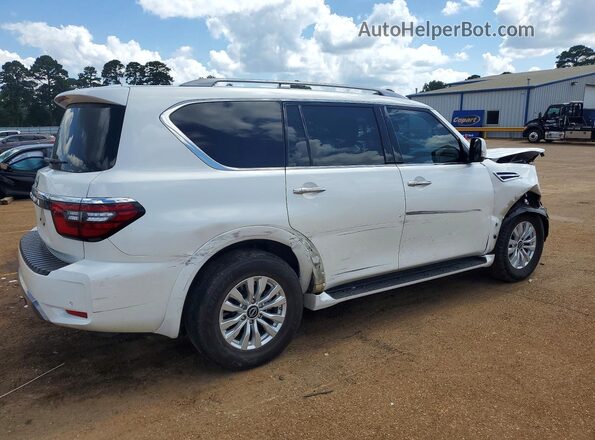 JN8AY2AC1P9184134 2023 NISSAN ARMADA White უკანა მარჯვენა