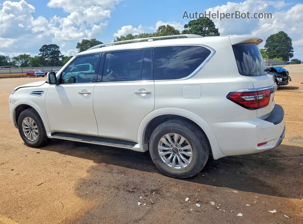 JN8AY2AC1P9184134 2023 NISSAN ARMADA White უკანა მარცხენა