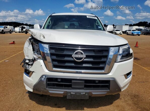 JN8AY2AC1P9184134 2023 NISSAN ARMADA White წინა ხედი