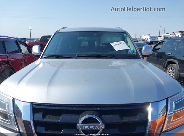 JN8AY2AC2P9180710 2023 NISSAN ARMADA Silver Vista frontal