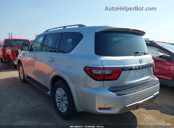 JN8AY2AC2P9180710 2023 NISSAN ARMADA Silver Trasero izquierdo