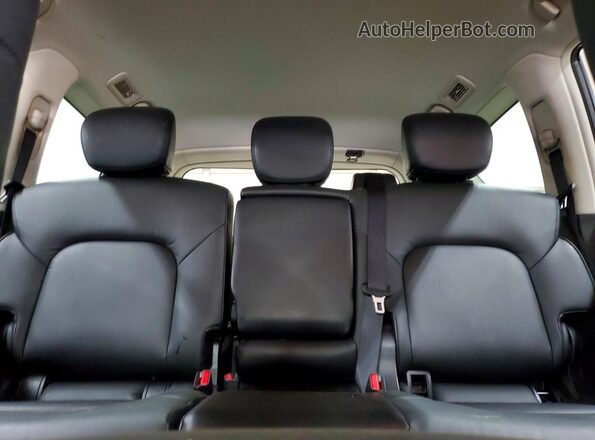 JN8AY2AC4M9147834 2021 NISSAN ARMADA White Rear seats view