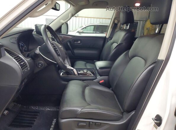 JN8AY2AC4M9147834 2021 NISSAN ARMADA White Front interior view