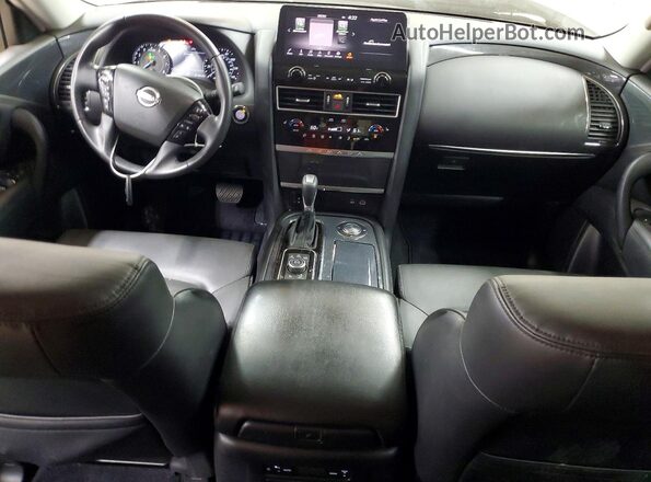 JN8AY2AC4M9147834 2021 NISSAN ARMADA White Dashboard view