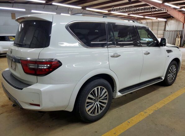 JN8AY2AC4M9147834 2021 NISSAN ARMADA White Rear right