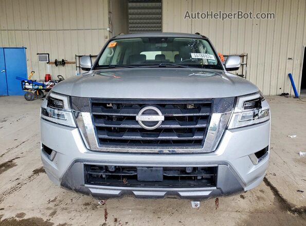 JN8AY2AC5N9162957 2022 NISSAN ARMADA Серебряный Вид спереди