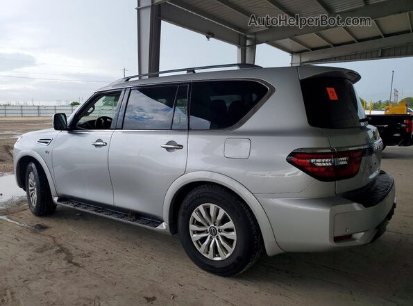 JN8AY2AC5N9162957 2022 NISSAN ARMADA Серебряный Задняя левая четверть