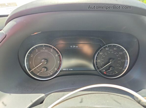JN8AY2AC5N9162957 2022 NISSAN ARMADA Серебряный Вид щитка приборов