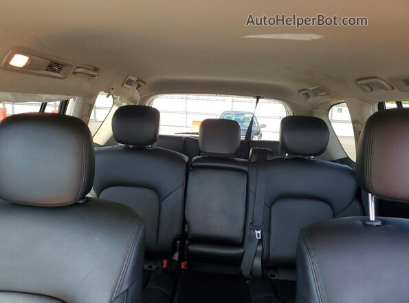 JN8AY2AD0R9705906 2024 NISSAN ARMADA Серебряный Вид задних сидений