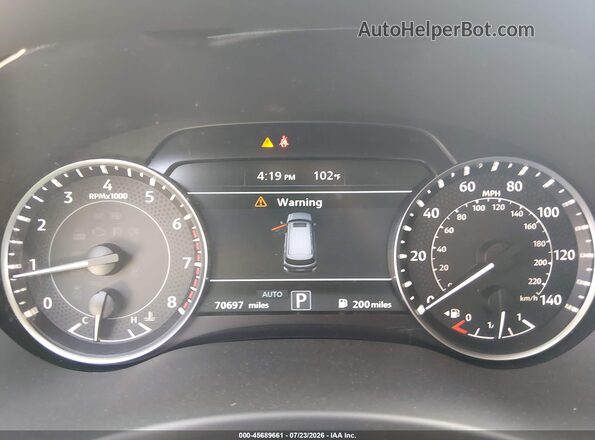 JN8AY2AD0R9707381 2024 NISSAN ARMADA Black Widok tylnych siedzeń