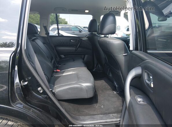 JN8AY2AD0R9707381 2024 NISSAN ARMADA Black Widok naklejki z numerem VIN