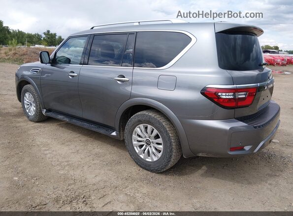 JN8AY2AD5R9709675 2024 NISSAN ARMADA Gray Задня ліва чверть