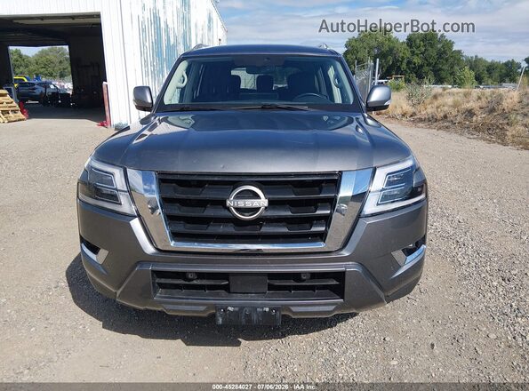 JN8AY2AD5R9709675 2024 NISSAN ARMADA Gray Вид щитка приладів
