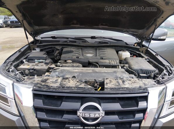 JN8AY2AD5R9709675 2024 NISSAN ARMADA Gray Вид ззаду