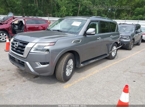 JN8AY2ADXP9690103 2023 NISSAN ARMADA Gray Przód lewy