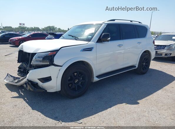 JN8AY2BA1P9404708 2023 NISSAN ARMADA White Front left