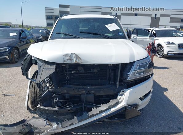 JN8AY2BA1P9404708 2023 NISSAN ARMADA White Instrument cluster view