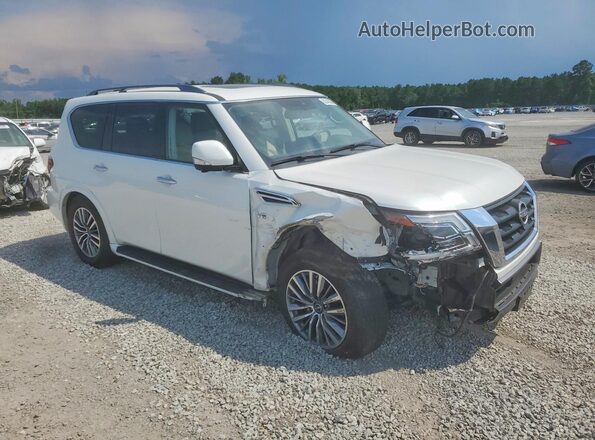 JN8AY2BA2N9392856 2022 NISSAN ARMADA White Առջևի աջ