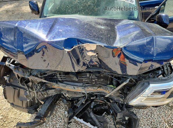 JN8AY2BA2N9393165 2022 NISSAN ARMADA Blue Սալոնի հետևի տեսք