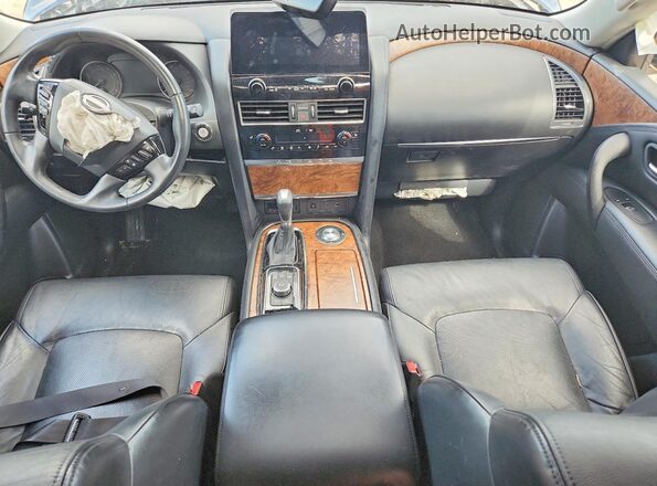 JN8AY2BA2N9393165 2022 NISSAN ARMADA Blue Առջևի վահանակի տեսք