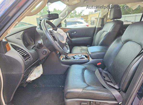 JN8AY2BA2N9393165 2022 NISSAN ARMADA Blue Սալոնի դիմացի տեսք