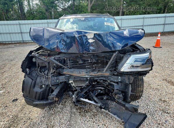 JN8AY2BA2N9393165 2022 NISSAN ARMADA Blue Դիմացի տեսք