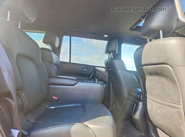 JN8AY2BA6M9375119 2021 NISSAN ARMADA Black Սալոնի հետևի տեսք