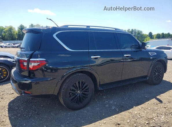JN8AY2BA8M9371265 2021 NISSAN ARMADA Black Trasero derecho