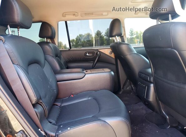 JN8AY2BA8M9371265 2021 NISSAN ARMADA Black Vista interior trasera