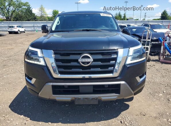 JN8AY2BA8M9371265 2021 NISSAN ARMADA Black Vista frontal