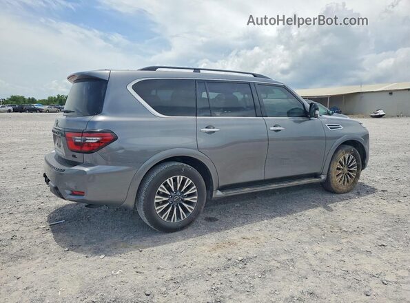 JN8AY2BB7P9836731 2023 NISSAN ARMADA Silver უკანა მარჯვენა