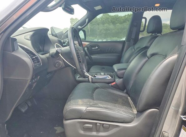 JN8AY2BB7P9836731 2023 NISSAN ARMADA Silver წინა სალონის ხედი