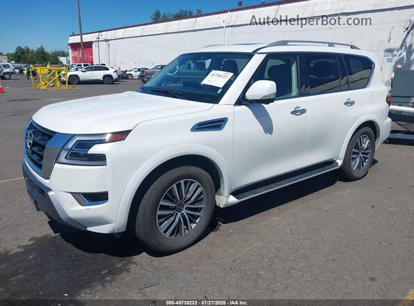 JN8AY2BB7R9851880 2024 NISSAN ARMADA White Przód lewy