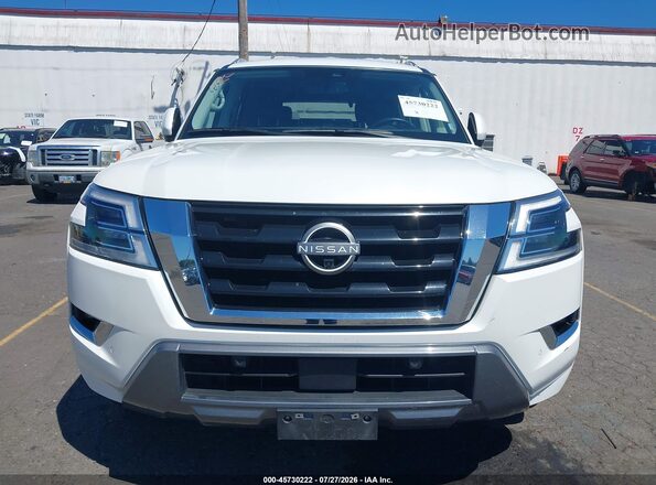 JN8AY2BB7R9851880 2024 NISSAN ARMADA White Widok z przodu