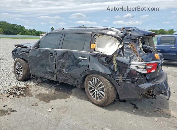 JN8AY2BC1N9161707 2022 NISSAN ARMADA Black Задня ліва чверть